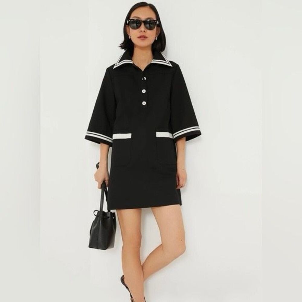 Pomander place oversized XXS jet black dress (SMALL) NEW